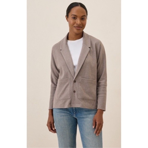 Pact Jackets & Blazers - PACT Organic Cotton Airplane Relaxed Blazer Jacket